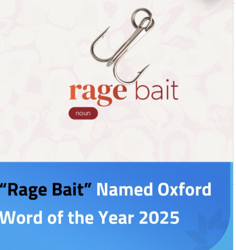 Oxford Dictionary names “rage-baiting” word of the year 2025 - HUM News ...