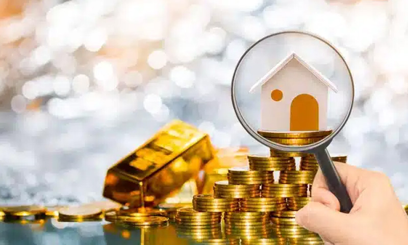 gold and real estate
