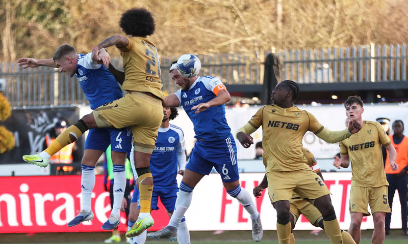 Macclesfield stun Crystal Palace in FA Cup third round