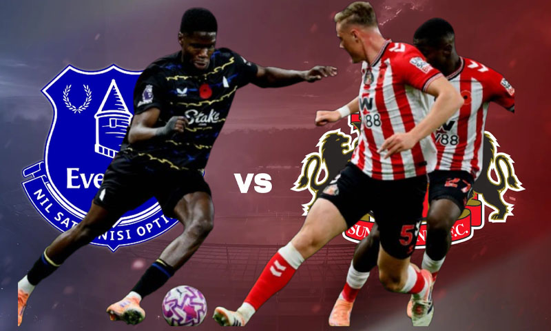 Everton vs Sunderland: Black Cats lead 1-0 at break in FA Cup tie