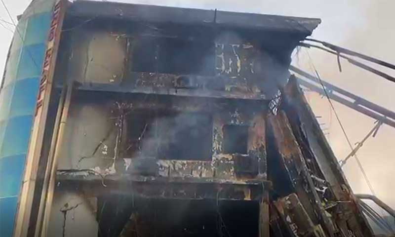 Gul Plaza Fire Karachi