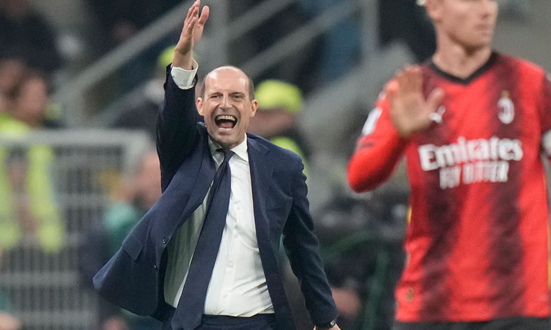 AC Milan coach Allegri joins Olympic Torch Relay amid medallist exclusion controversy