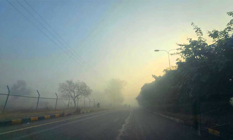 Islamabad fog 2026