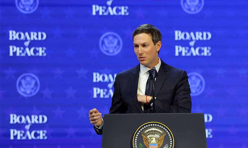 Kushner Davos Gaza Peace Plan