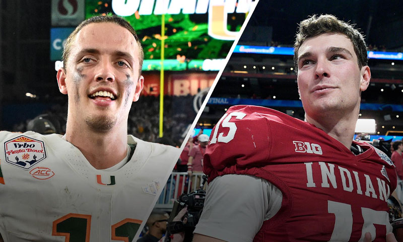 Miami VS Indiana: Where to Watch the National Championship Today