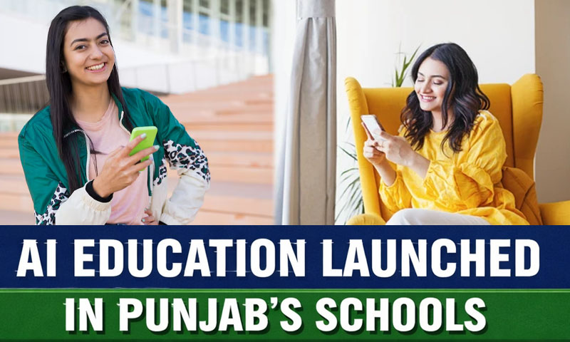 AI education introduced in Punjab govt schools