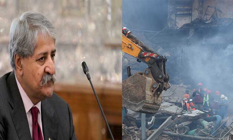 Naveed Qamar Gul Plaza fire