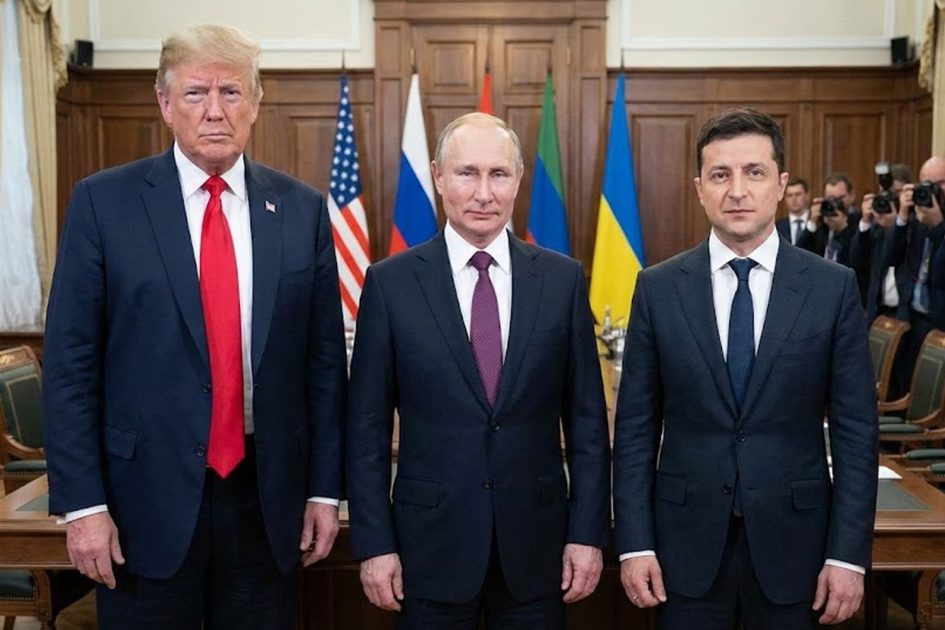 Putin, Zelenskyy, and Trump