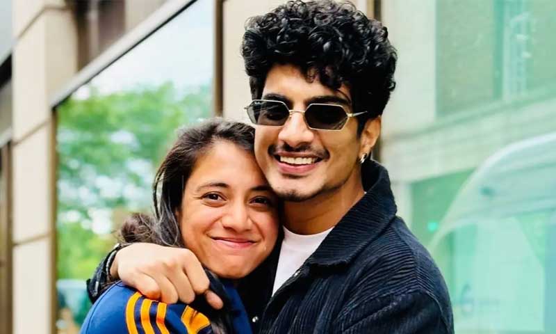 Smriti Mandhana and music composer Palaash Muchhal