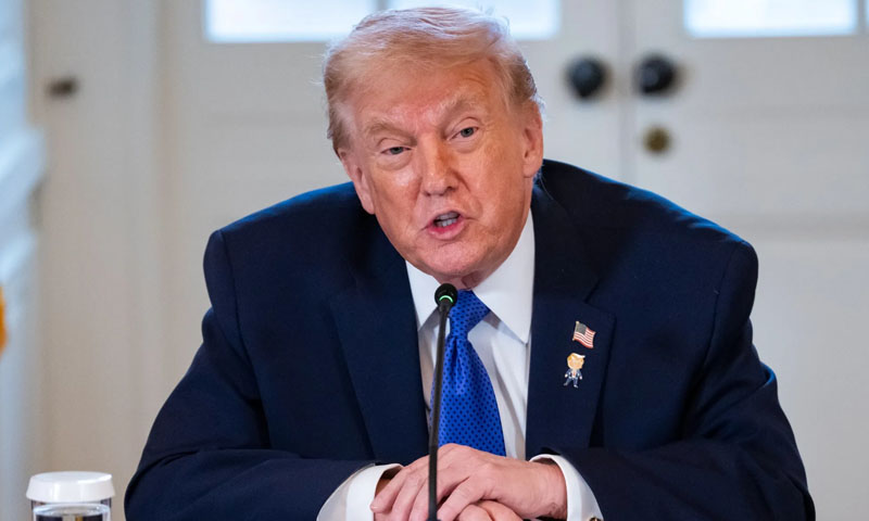 Trump calls for one-year cap on credit card interest rates at 10 per cent