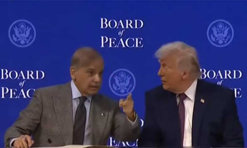 Pakistan becomes signatory as PM Sharif signs Trump’s Gaza Board of Peace