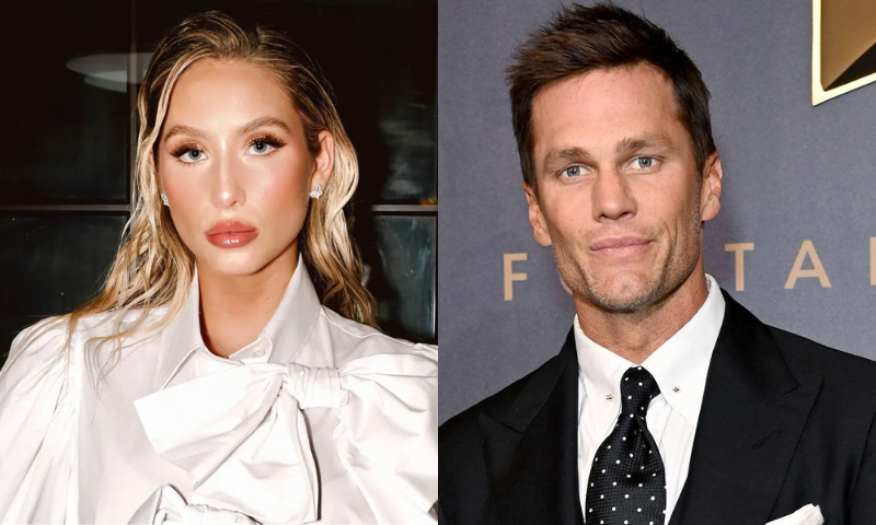 Alix Earle and Tom Brady