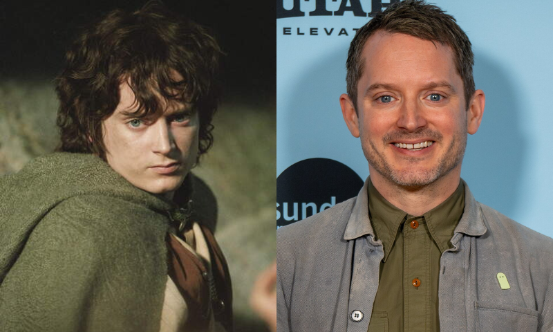 Elijah Wood as Frodo Baggins
