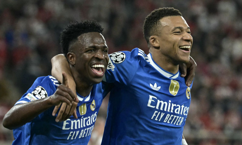 Mbappe urges Real fans to support Vinicius amid team struggles