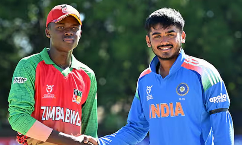 IND U19 vs ZIM U19 live: Home team to chase massive 352 in U19 World Cup