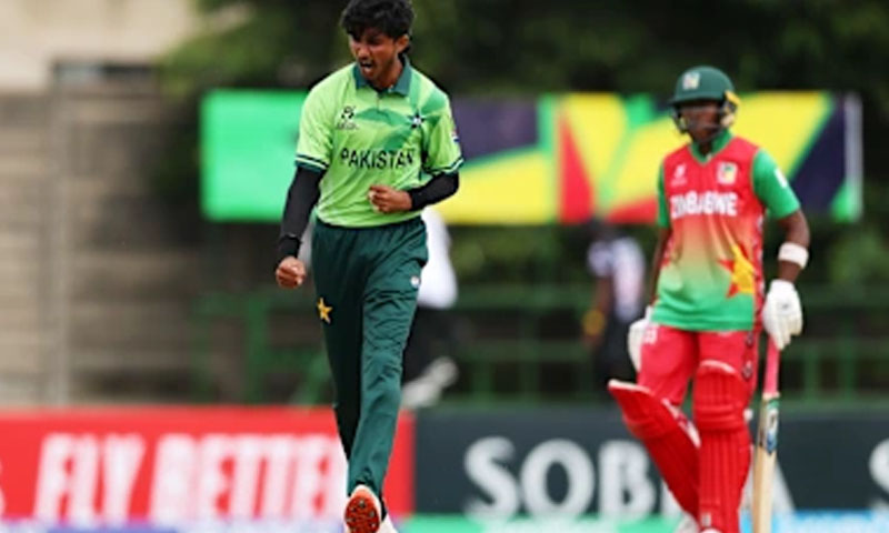 ICC U19 cricket: Pak U19 gain convincing 8-wicket victory over Zim U19