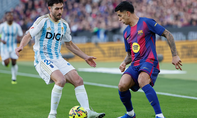 Barcelona locked in goalless stalemate against Oviedo in La Liga