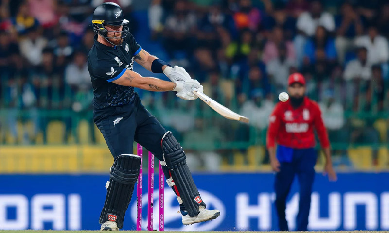 New Zealand set England a 160-run target in Super Eights clash