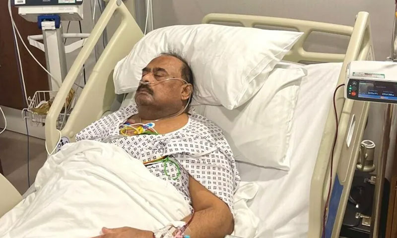 Altaf Hussain hospitalised