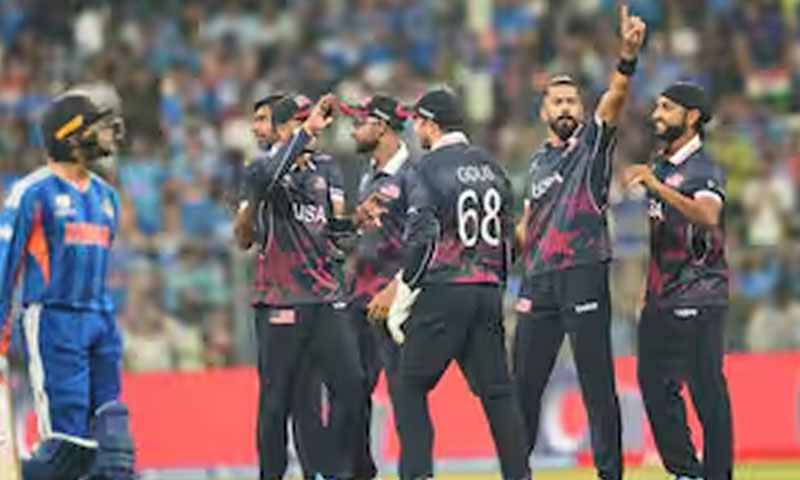 INDI vs USA: India reach 50 but lose six key wickets