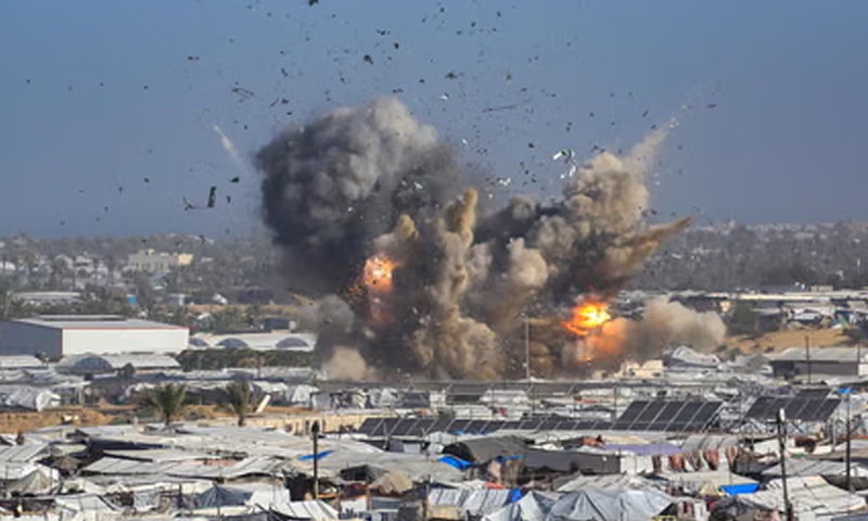 Seven children among 23 Palestinians killed in Israeli attacks