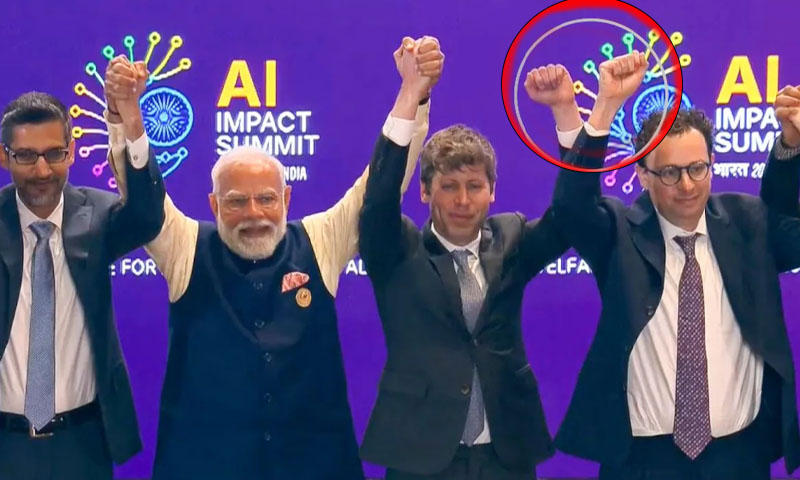 Clenched fists, not handshakes: What happened between OpenAI and Anthropic CEOs at India’s AI Summit?