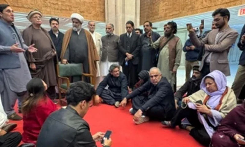 Opposition vows to continue Parliament House sit-in until Imran Khan shifted to hospital