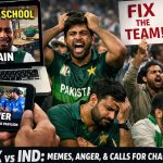 Public reaction after Pakistan’s defeat to India in PAK VS IND: Memes, anger, and calls for change