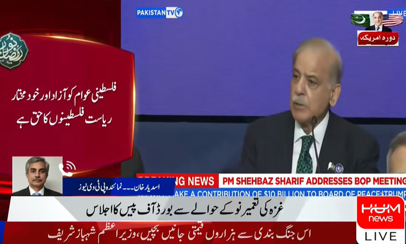 PM Sharif says Palestinians have every right to separate homeland