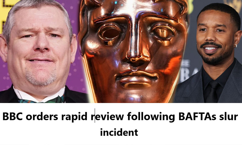 BBC orders rapid review following BAFTAs slur incident