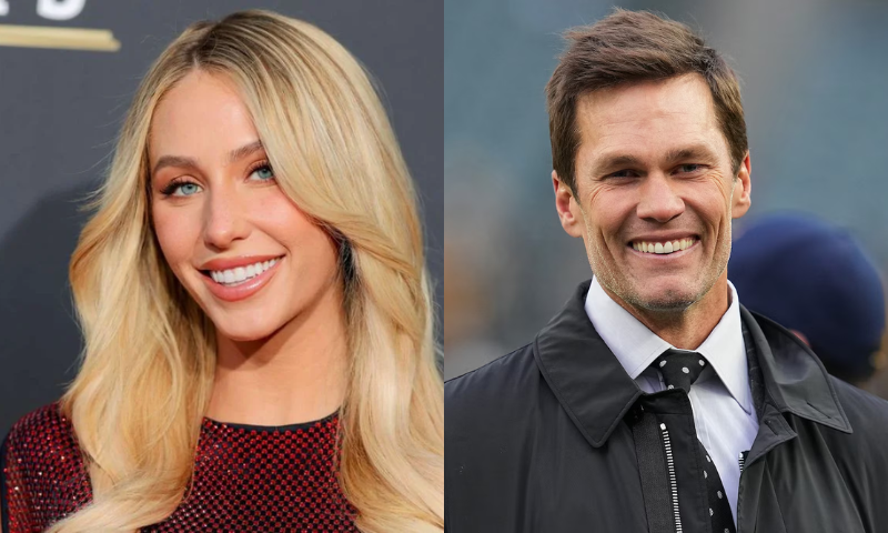 Alix Earle and Tom Brady