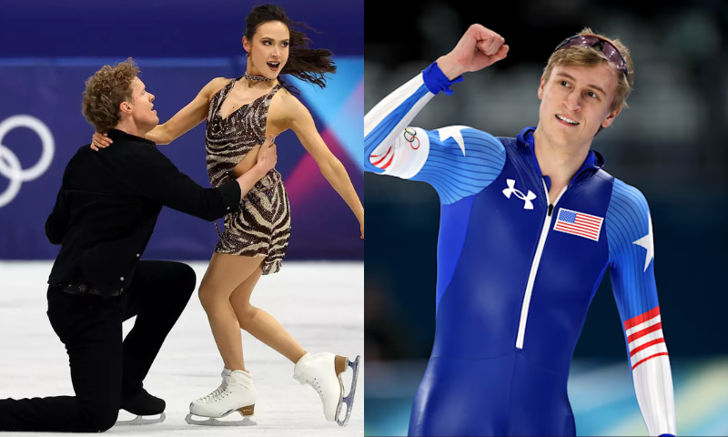 Chock and Bates and Jordan Stolz