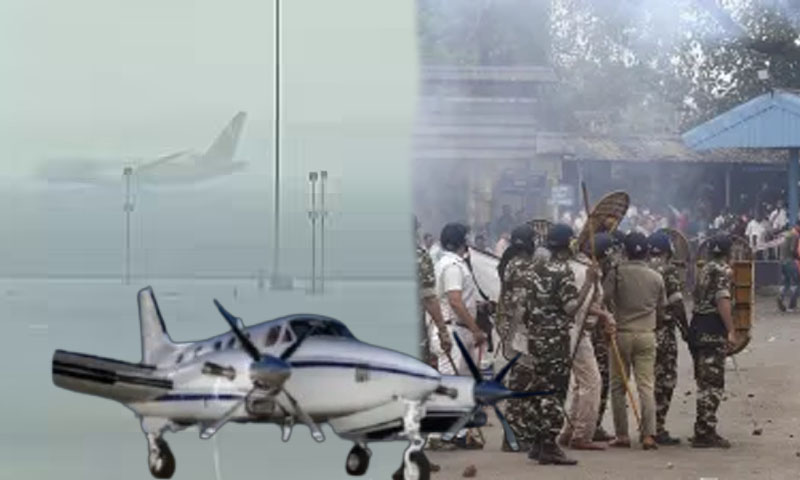 Air ambulance with seven on board crashes in Jharkhand