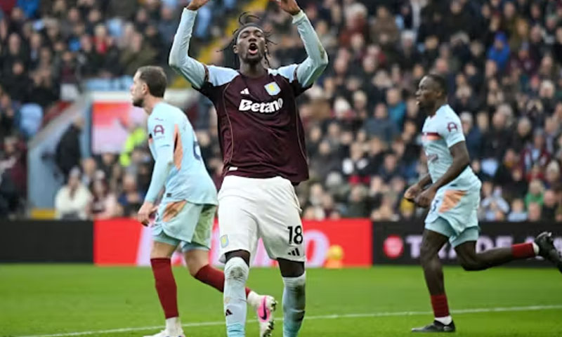 Villa refuse to fade as Abraham secures crucial point