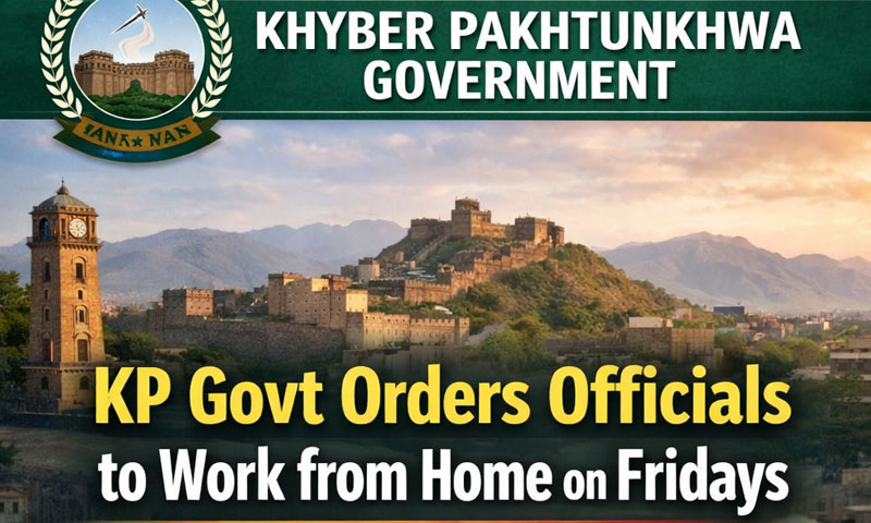 KP govt orders officials to work from home on Fridays amid energy crisis