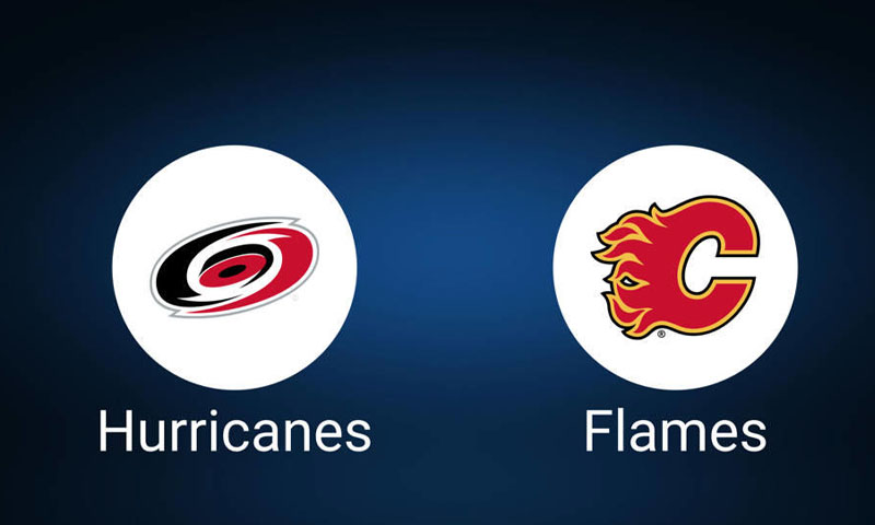 Hurricanes aim to continue roll as Flames struggle at home