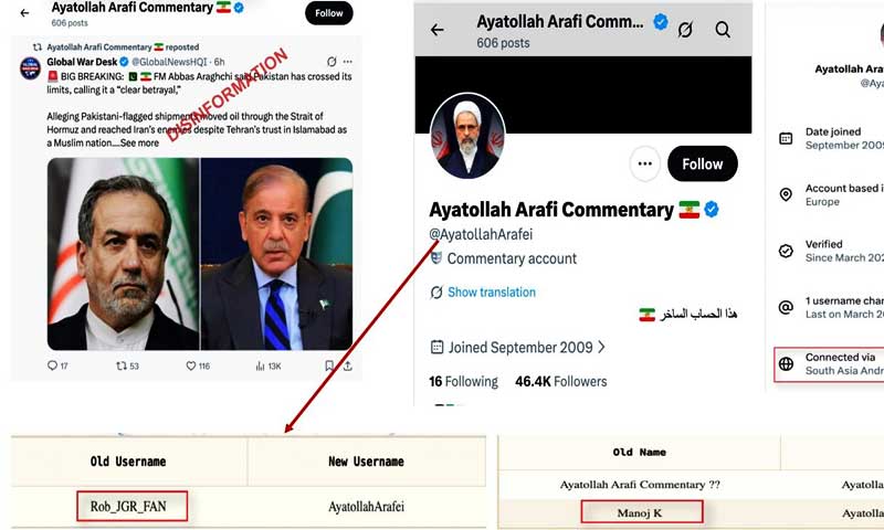 India propaganda against Iran Pakistan