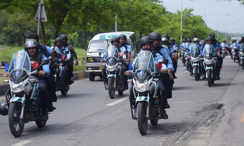 Capital city police Eid