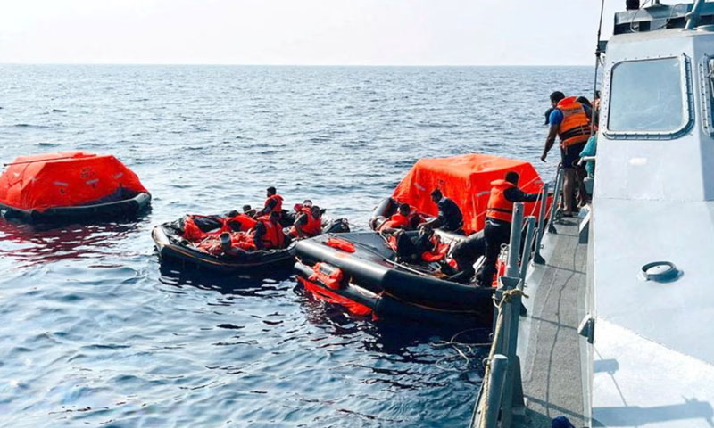 Iran plane leaves India carrying sailors, bodies from warship sunk in US attack