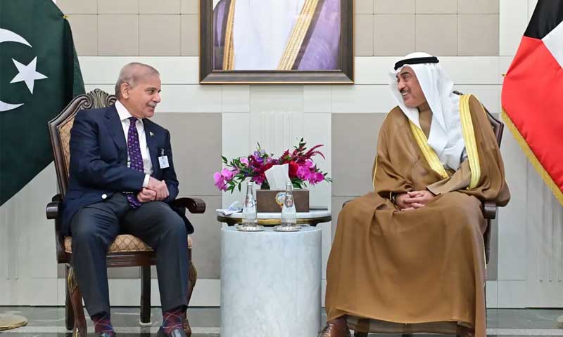 PM Shehbaz, Kuwait crown prince discuss regional situation in phone call