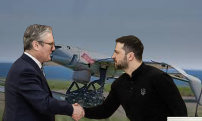 UK and Ukraine strike deal to export drone technology