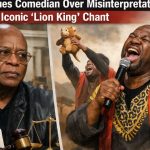 Composer Lebo M sues comedian over misinterpretation of iconic Lion King 'chant'