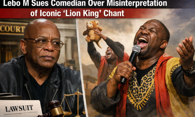 Composer Lebo M sues comedian over misinterpretation of iconic Lion King 'chant'