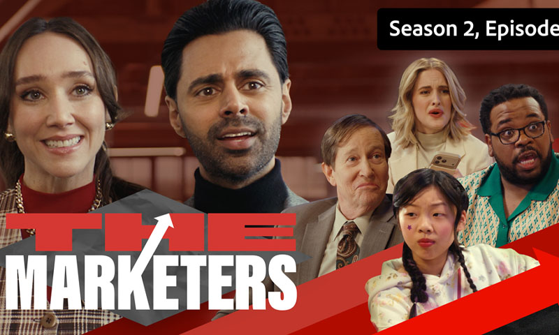 Adobe turns marketing into comedy with new 'The Marketers' series