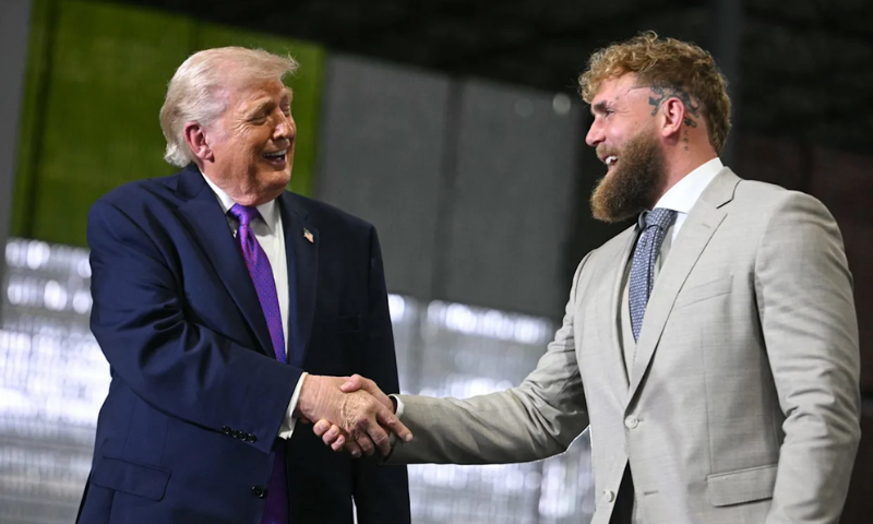Trump and Jake Paul