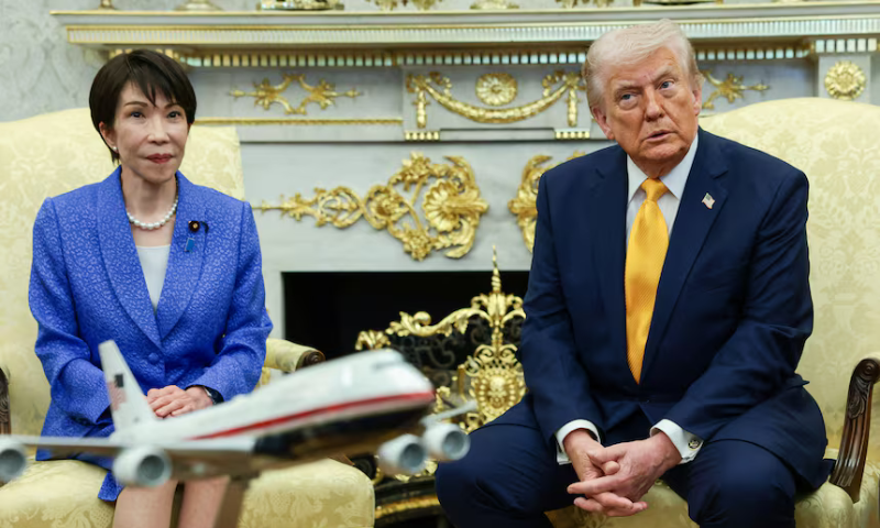 Trump and Japanese PM