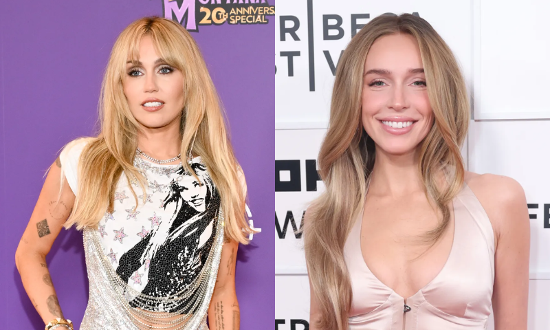 Miley Cyrus and Alex Cooper