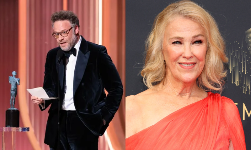 Seth Rogan and Catherine O Hara
