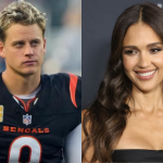 Joe Burrow and Jessica Alba