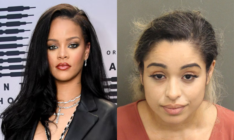 Rihanna and Ivana Lisette Ortiz